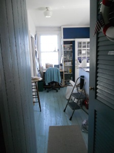 The "Back Room" of the Old Lighthouse Museum in Stonington, CT